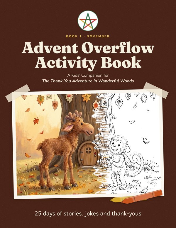 Cover of Advent Overflow Activity Book